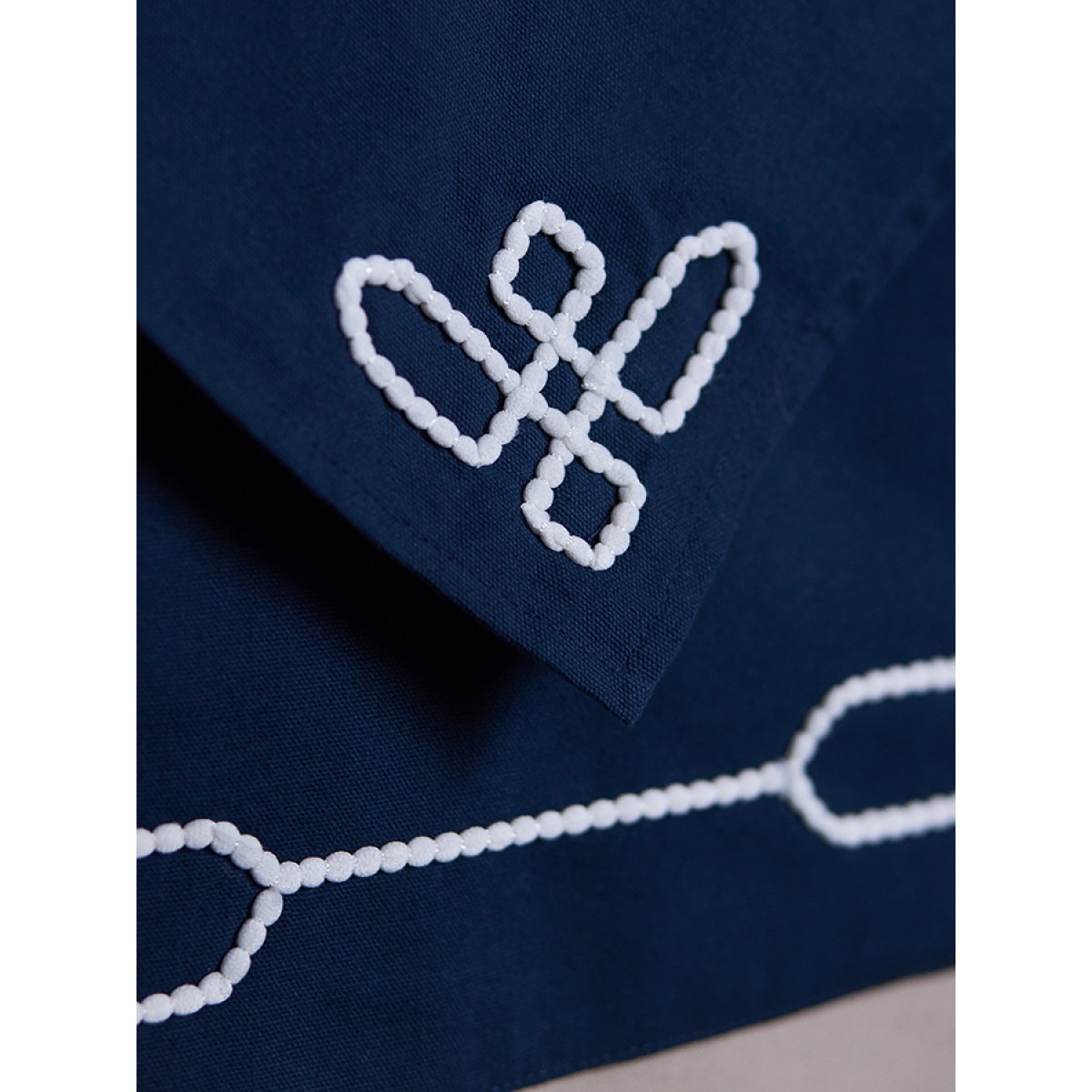 Салфетка сервировочная navy story из коллекции sea treasures, 45х45 см
