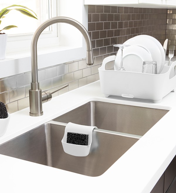 Сушилка для посуды tub, белая