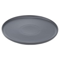 Набор из двух тарелок темно-серого цвета из коллекции essential, 25 см