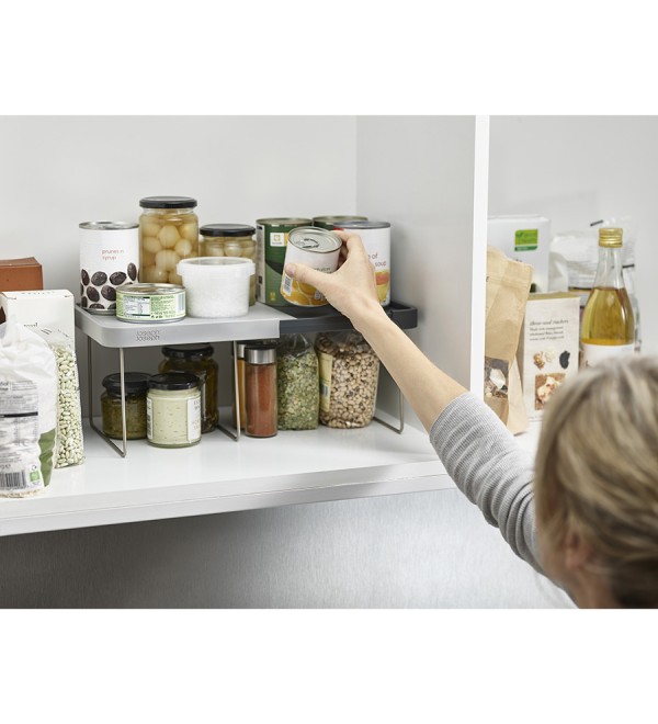 Полка раздвижная cupboardstore, серая