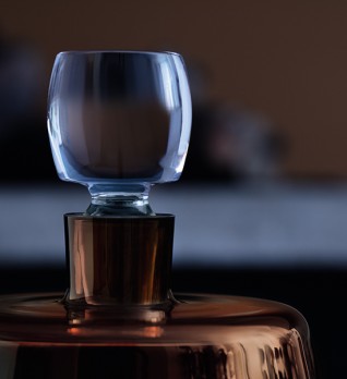 Набор для виски whisky club, коричневый, 5 пред.