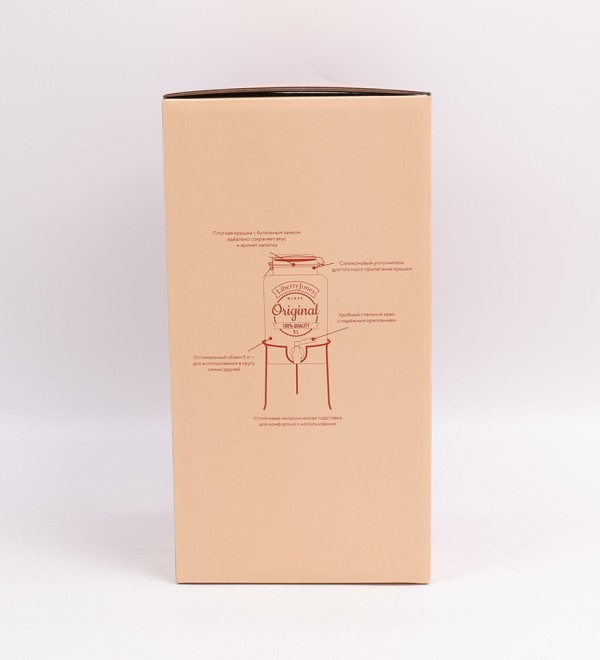 Диспенсер для напитков с подставкой maison jar, 5 л