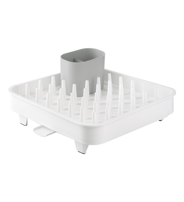 Сушилка для посуды jarl, 41,2x11,5x36,5 см, белая
