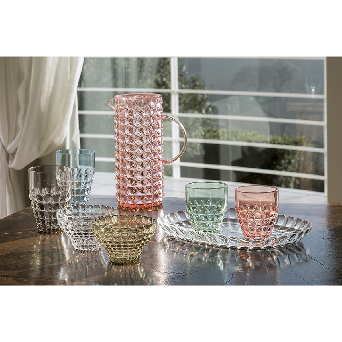 Стакан tiffany, 510 мл, акрил, голубой