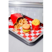 Набор из солонки и перечницы fast food, burger & f