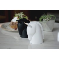 Держатель для зубочисток unicorn, белый