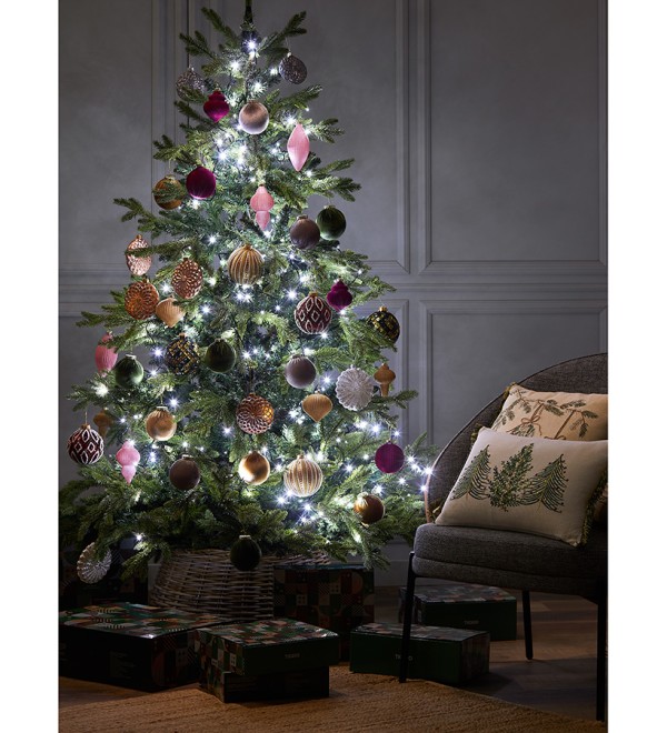 Подушка декоративная с вышивкой christmas tree из коллекции new year essential, 30х45 см