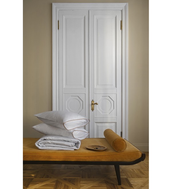 Комплект постельного белья из сатина из коллекции meditation, caramel, 150х200 см
