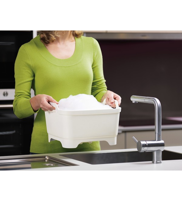 Контейнер для мытья посуды wash&drain™, белый