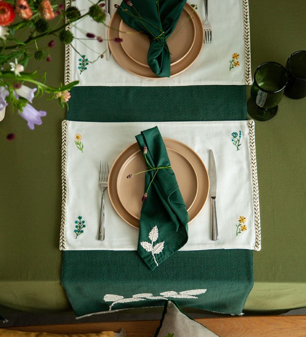 Салфетка под приборы meadow bloom из коллекции ethnic, 33х48 см