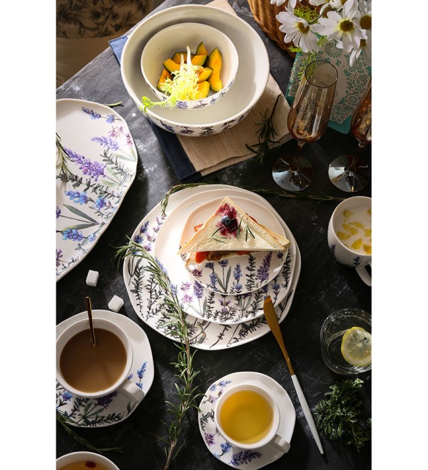 Набор тарелок floral, D26 см, 2 шт.