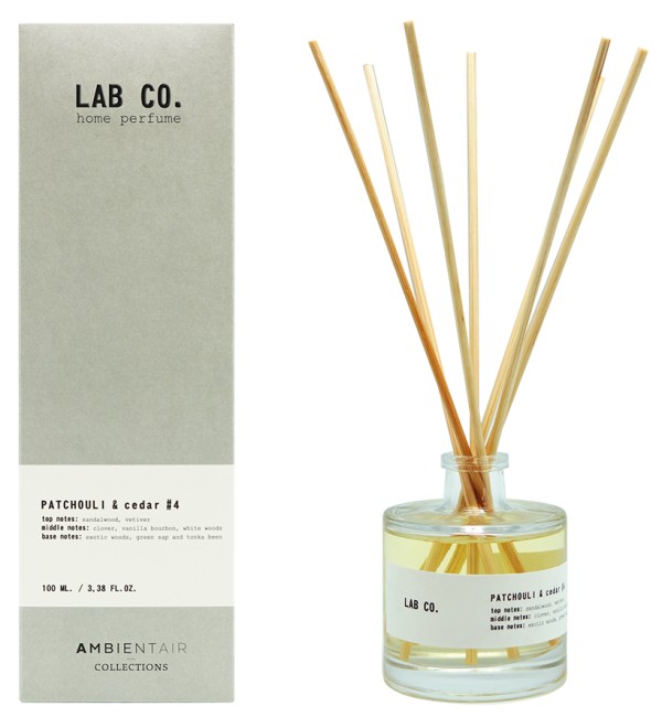 Диффузор ароматический lab co, patchouli&cedar, 100 мл