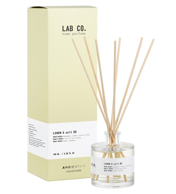 Диффузор ароматический lab co, lemon&salt, 100 мл