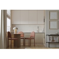 Лампа настольная texture sleek, D32x42 см, белая