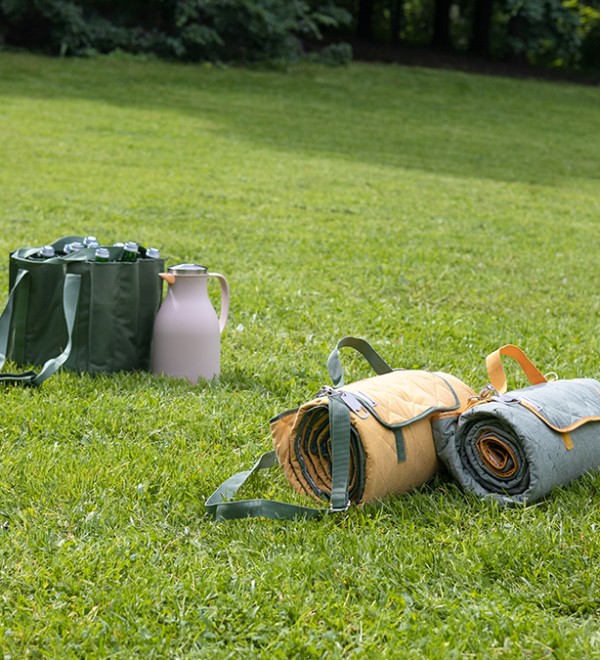 Сумка для бутылок smart picnic, темно-зеленая