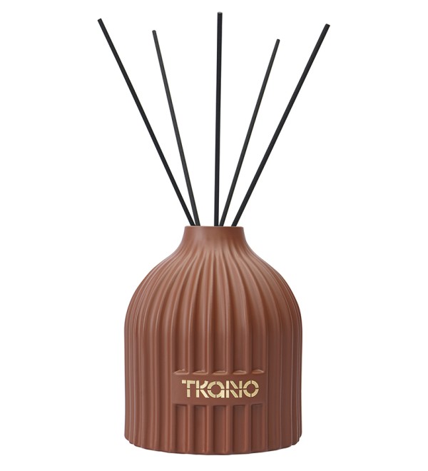 Диффузор ароматический nutmeg, leather & vanilla из коллекции edge, 200 мл, терракотовый