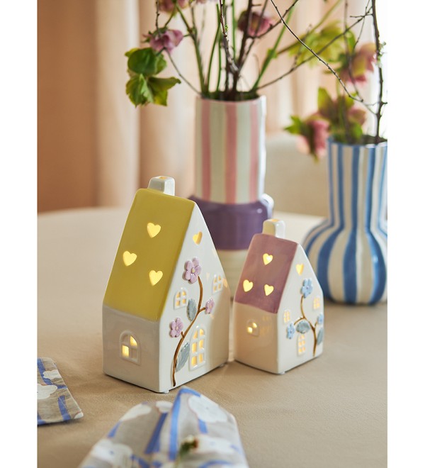 Домик с подсветкой aars из коллекции easter essential, 20,5 см