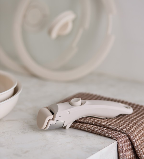 Ручка съемная для набора посуды smart ceramic, молочная