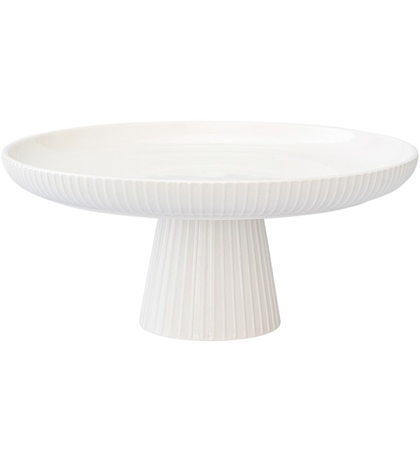 Подставка для торта soft ripples, dual glazing, D26 см