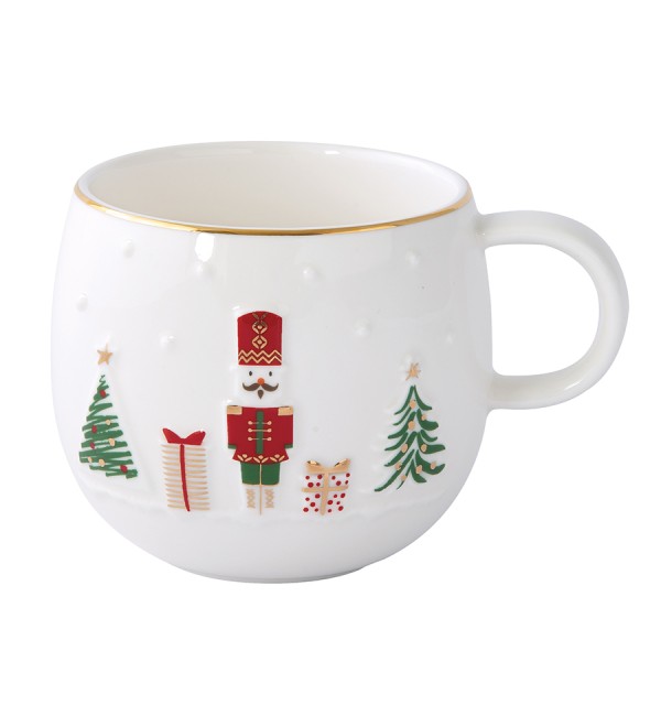 Кружка let it snow, nutcracker, 400 мл
