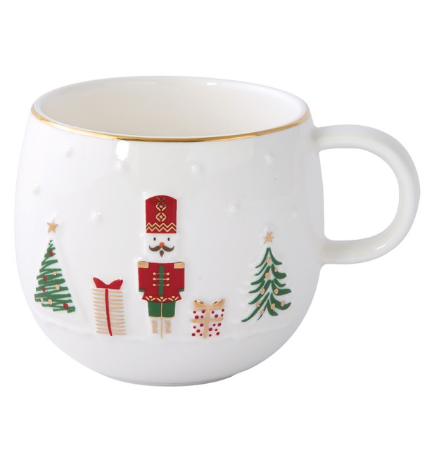 Кружка let it snow, nutcracker, 400 мл