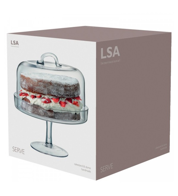 Блюдо для торта с крышкой serve, D26,5 см