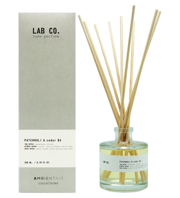 Диффузор ароматический lab co, patchouli&cedar, 200 мл