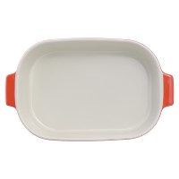 Блюдо для запекания soft ripples, 29,2х18,2 см, красное