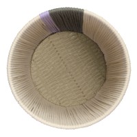 Корзина плетеная conga grey из коллекции ethnic, размер l