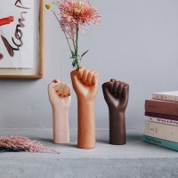 Ваза для цветов girl power, white, 26 см