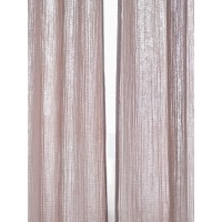 Штора из муслина бежево-серого цвета из коллекции essential, 150х290 см