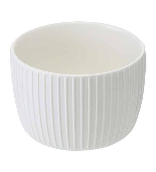 Менажница soft ripples, dual glazing, на деревянной подставке, 4 чаши