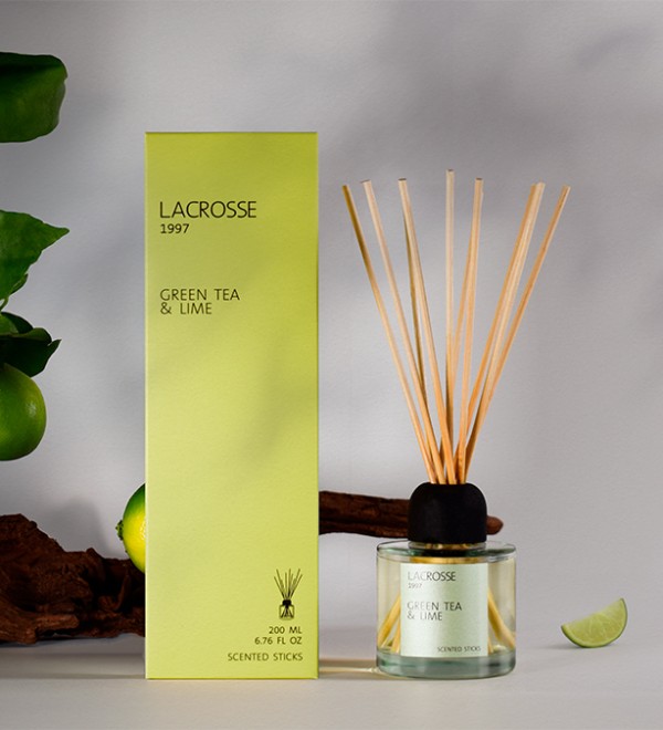 Диффузор ароматический lacrosse, green tea&lime, 200 мл