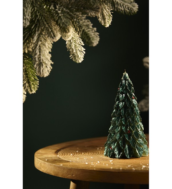 Свеча декоративная festive flame из коллекции new year essential, 19,5 см
