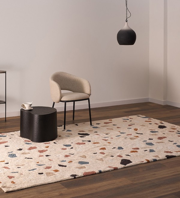 Ковер из хлопка terrazzo poetry из коллекции ethnic, 200х300 см