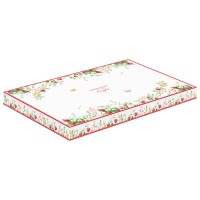 Блюдо овальное jardin des fraises, 36х25 см