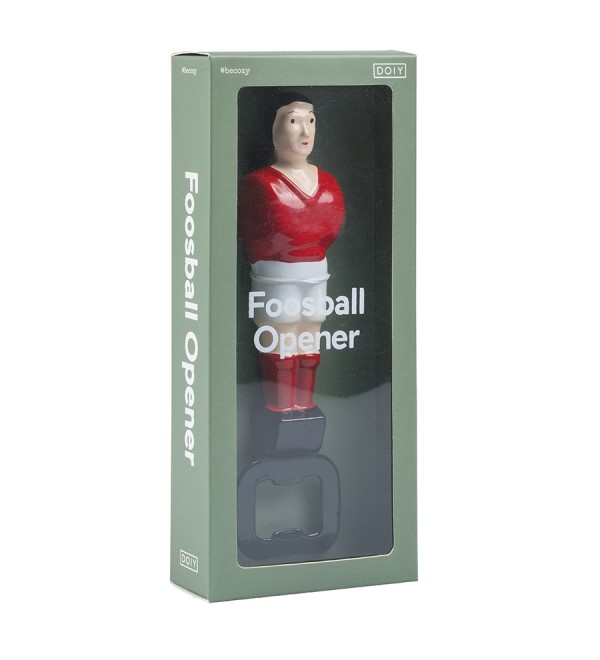 Открывалка для бутылок foosball, красная
