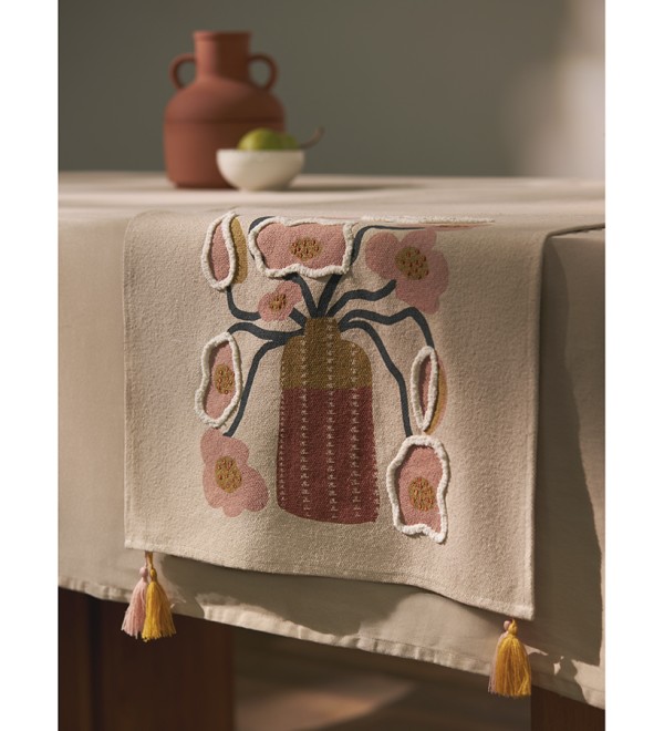 Дорожка на стол forest flower из коллекции ethnic, 45х150 см