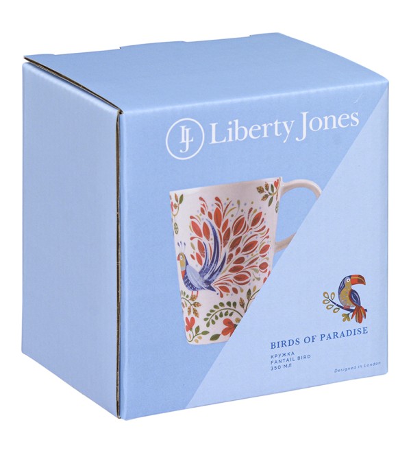 Кружка fantail bird из коллекции birds of paradise в подарочной упаковке, 350 мл