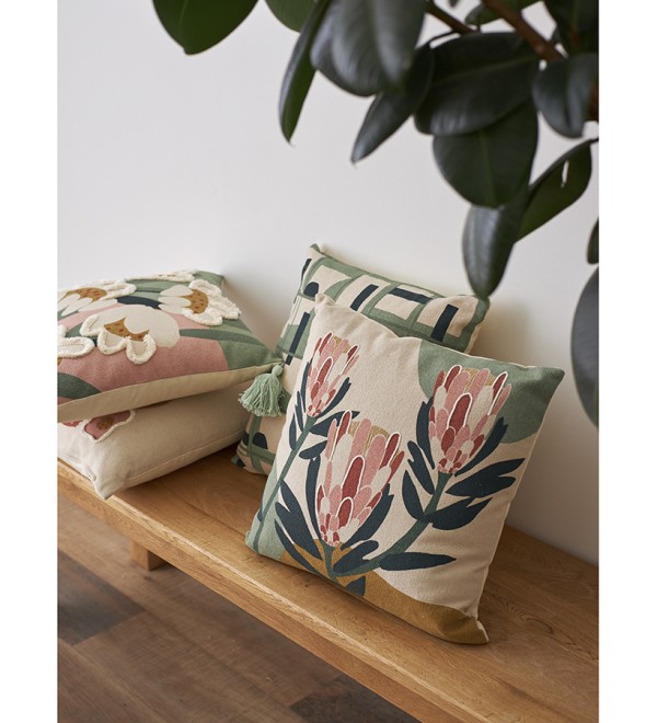 Подушка декоративная southern flower из коллекции ethnic, 45х45 см