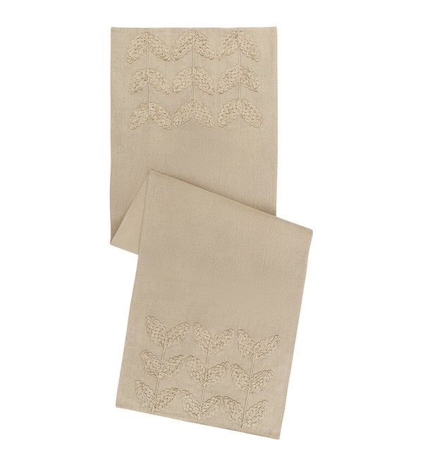 Дорожка на стол desert leaf из коллекции essential, 45х150 см