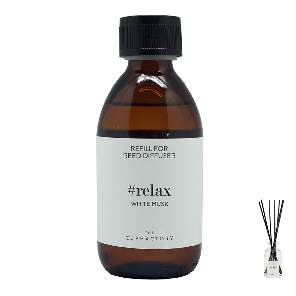Наполнитель для диффузора the olphactory, relax, white musk, 250 мл