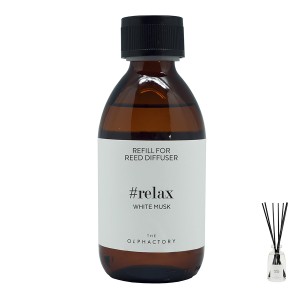 Наполнитель для диффузора the olphactory, relax, white musk, 250 мл