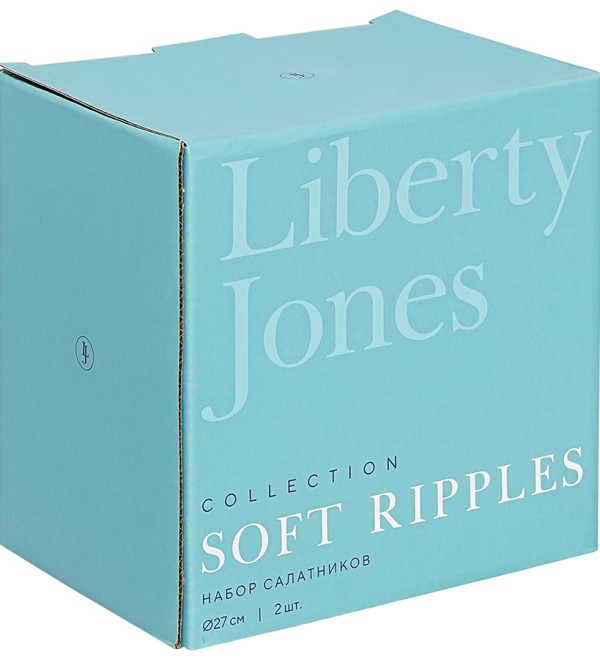 Набор салатников soft ripples, dual glazing, 650 мл, 2 шт.