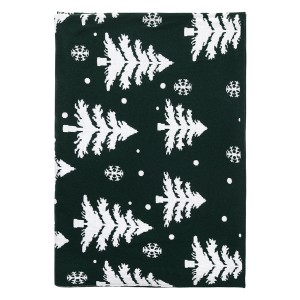 Плед вязаный с новогодним рисунком Морозный Лес
из коллекции new year essential,130х180 см