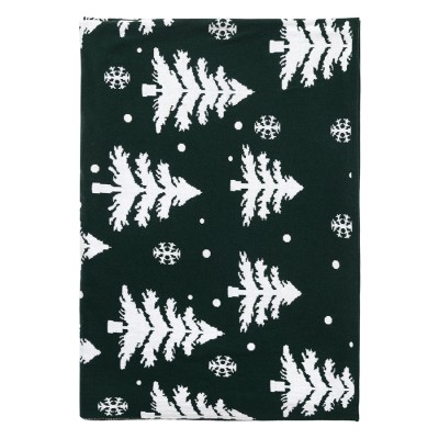 Плед вязаный с новогодним рисунком Морозный Лес
из коллекции new year essential,130х180 см