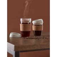 Кружка cozy cup, 350 мл, светло-серая