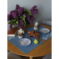 Салфетка под приборы Незабудки из коллекции ethnic, 33х48 см