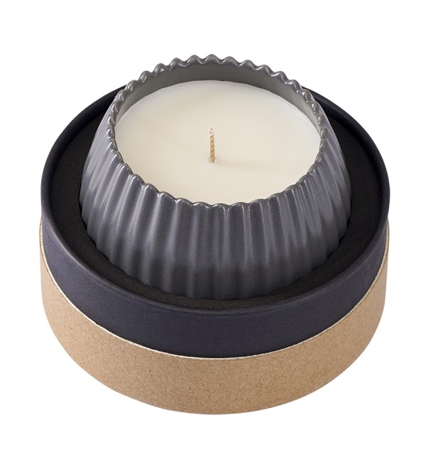 Свеча ароматическая cypress, jasmine & patchouli из коллекции edge, серый, 30 ч