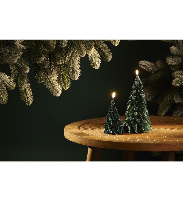 Свеча декоративная festive flame из коллекции new year essential, 12 см